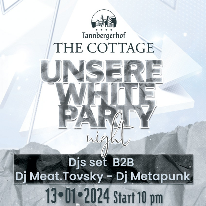 white party cottage