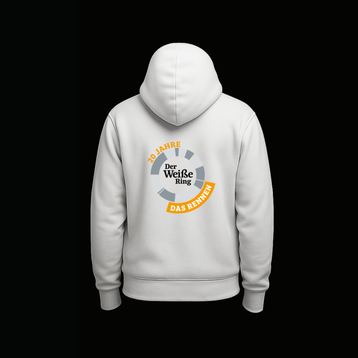 Der Weiße Ring Hoodie Rückenansicht